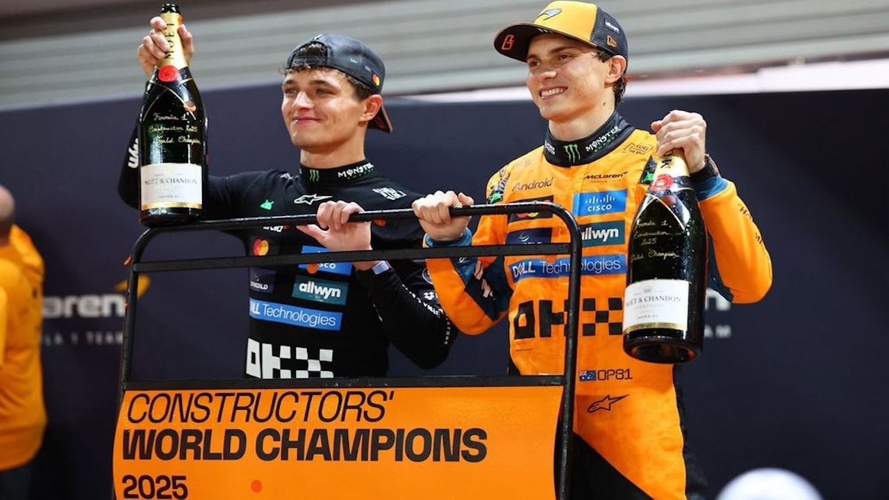 Lando Norris dan Oscar Piastri duo McLaren