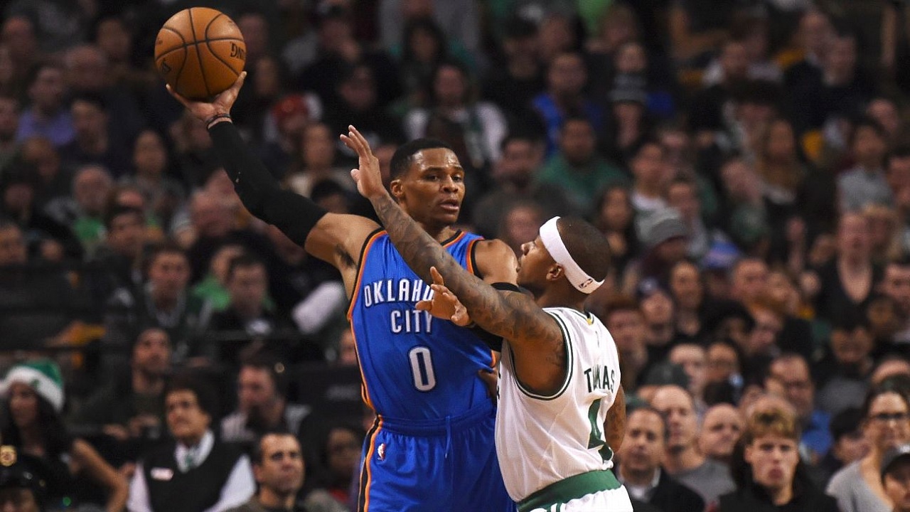 Russell Westbrook dianggap pemain paling sulit dijaga versi Isaiah Thomas.