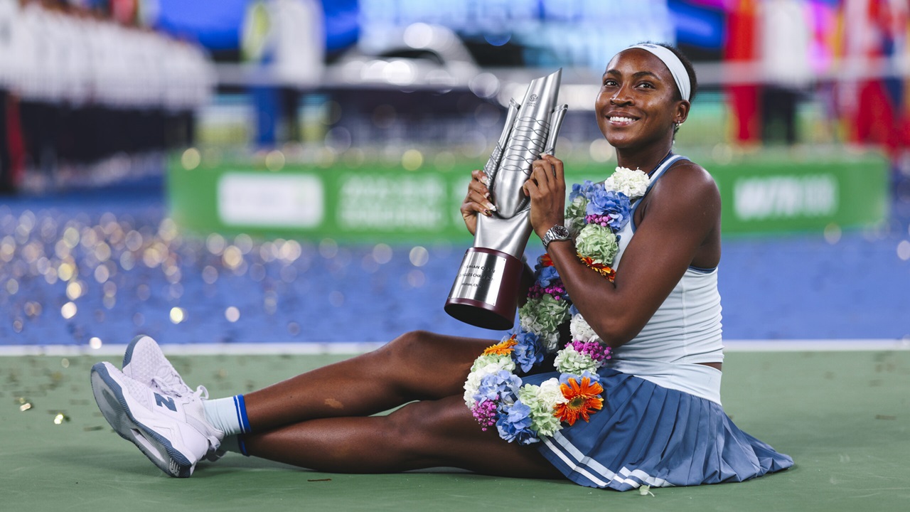 Kesampingkan Persahabatan, Cori Gauff Bawa Pulang Gelar Wuhan Open
