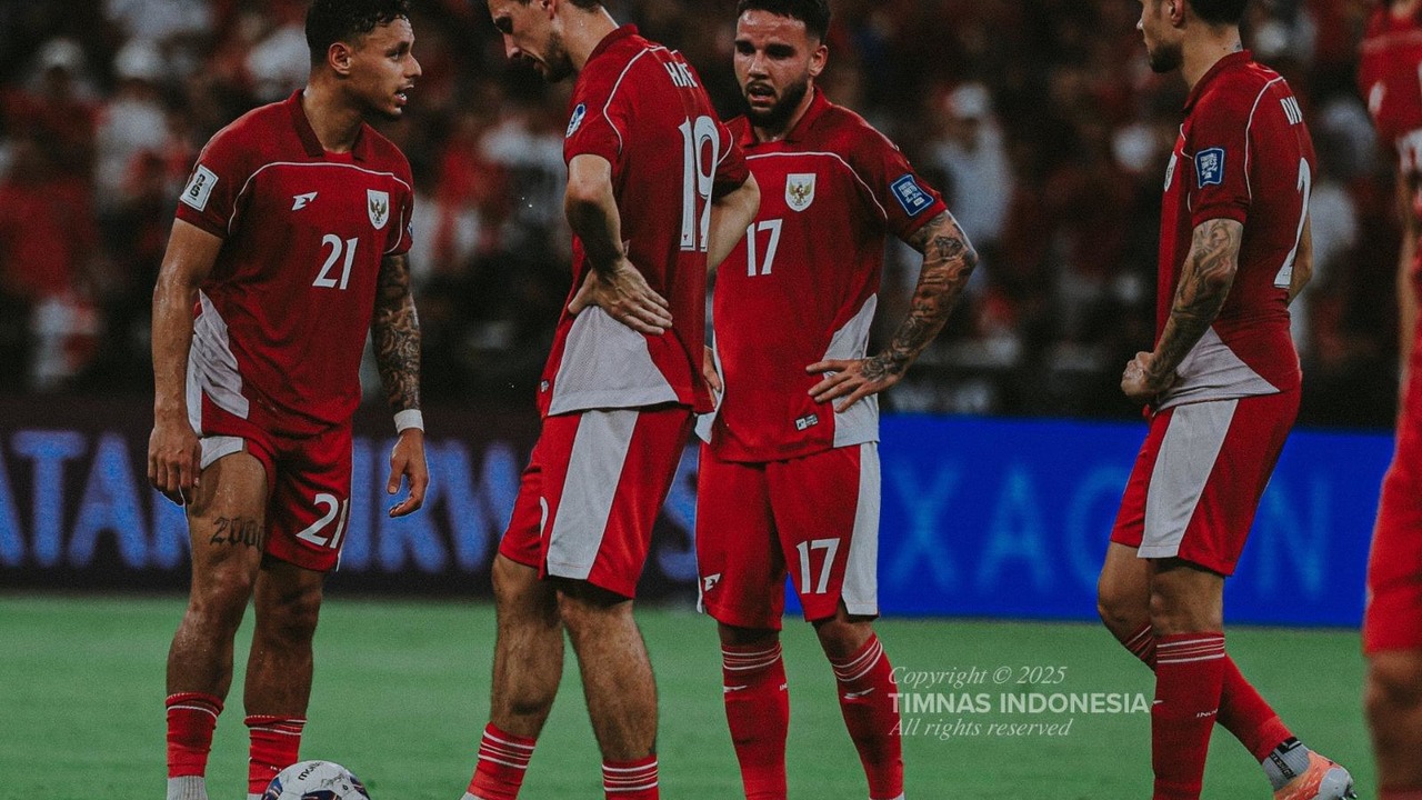 Timnas Indonesia takluk dari Irak