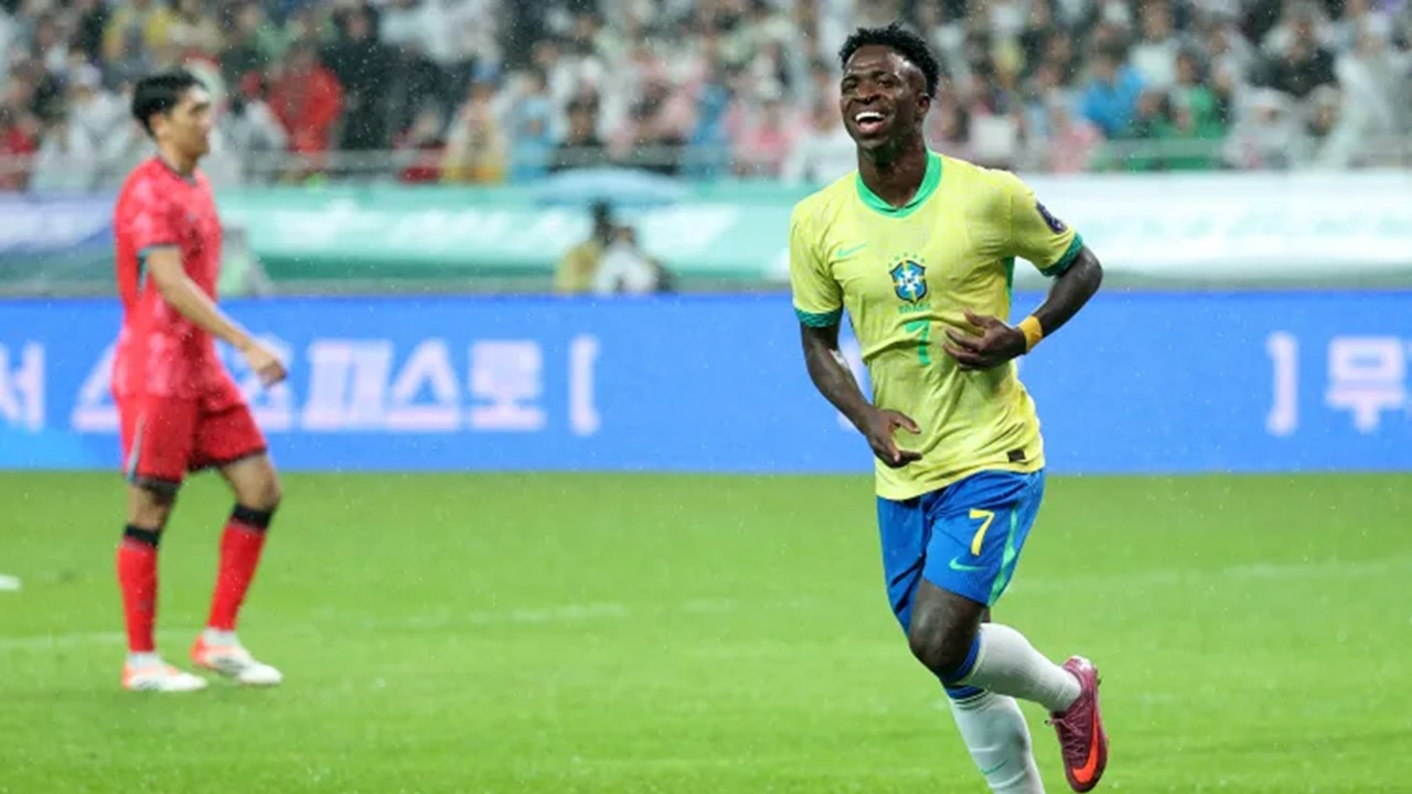 Vinicius Jr Sebut Kemenangan Timnas Brasil Tingkatkan Rasa Pede