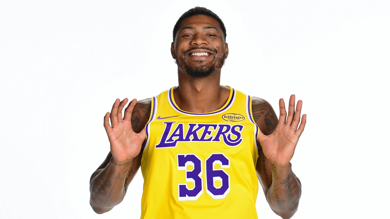 Marcus Smart bicara soal perannya sebagai leader dalam tim Lakers. (Gambar: Bleacher Report)