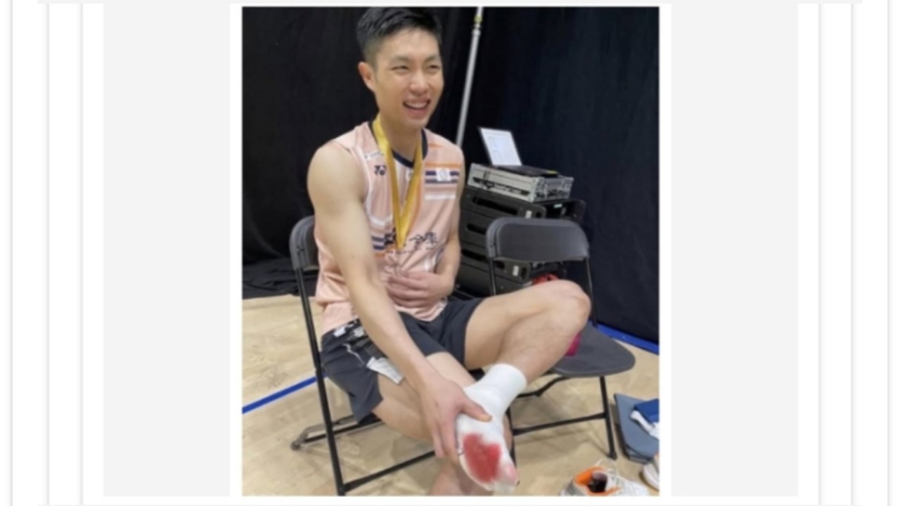 Momen Chou Tien Chen Sampai Berdarah-darah Menangi Arctic Open 2025
