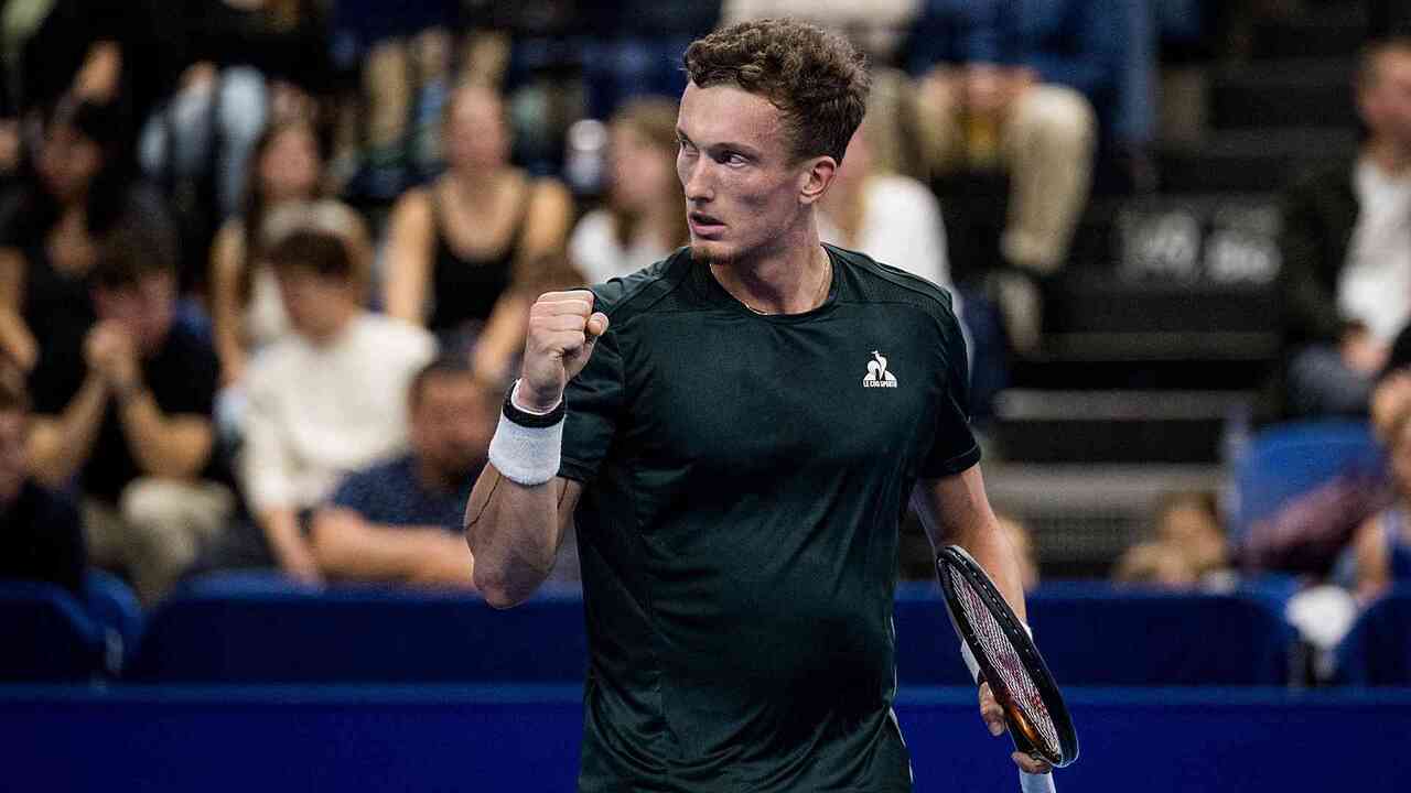 Jumpa Di Brussels, Benjamin Bonzi kembali Lumpuhkan Reilly Opelka