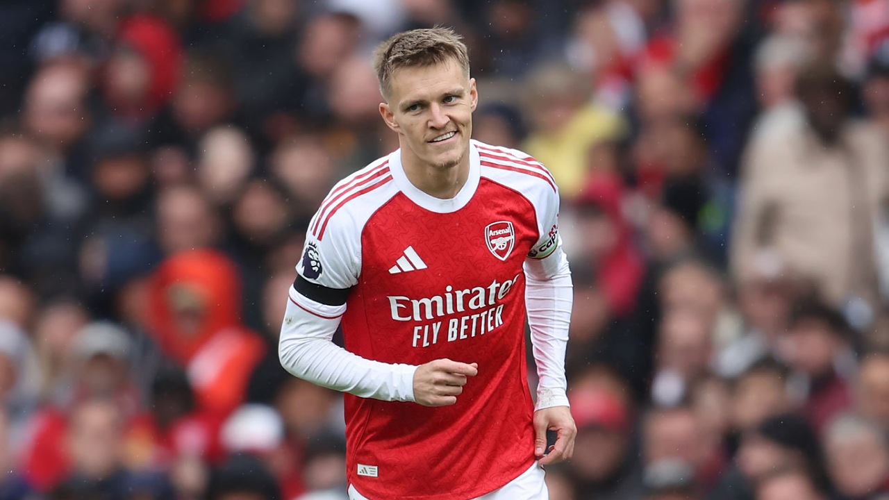Kapten Arsenal, Martin Odegaard, mengalami cedera lutut