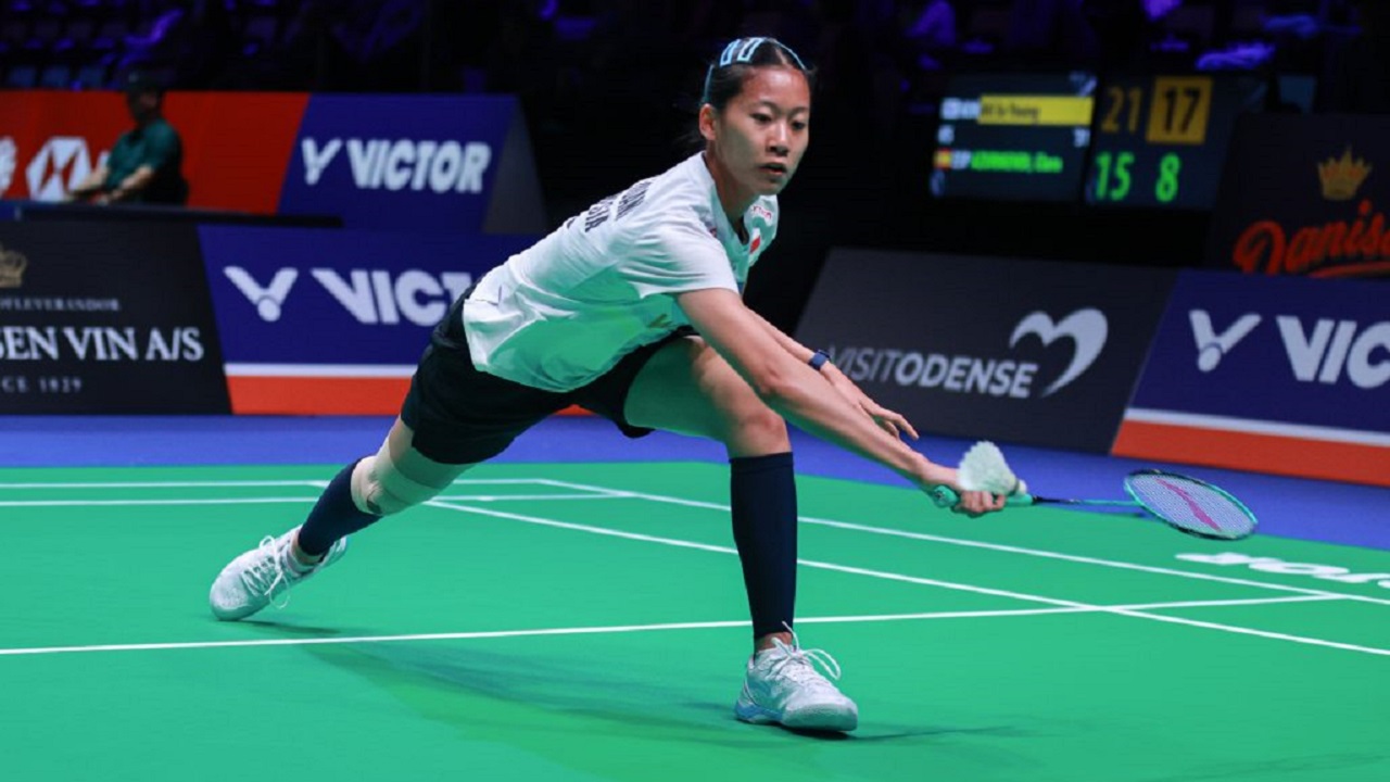 Putri KW ungkap rasa puasnya setelah menang mudah di 32 besar Denmark Open 2025.