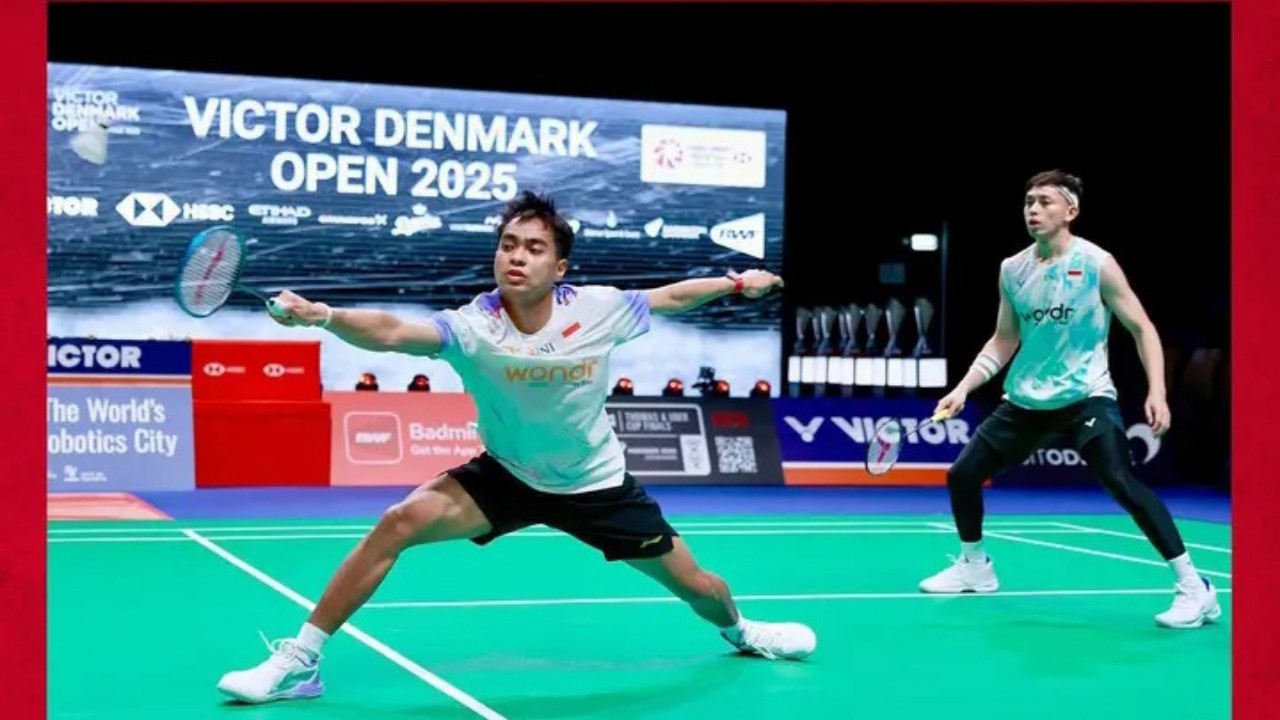 Kejutan Rian/Rahmat Sikat Aaron/Wooi Yik di Babak Pertama Denmark Open 2025