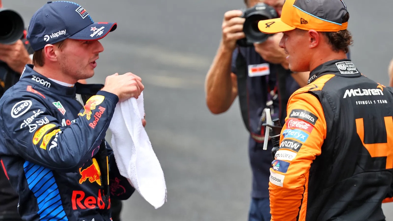 Max Verstappen, Lando Norris
