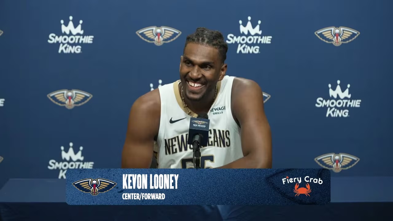 Kevon Looney dipastikan tidak bisa memulai musim baru bersama Pelicans karena cedera.