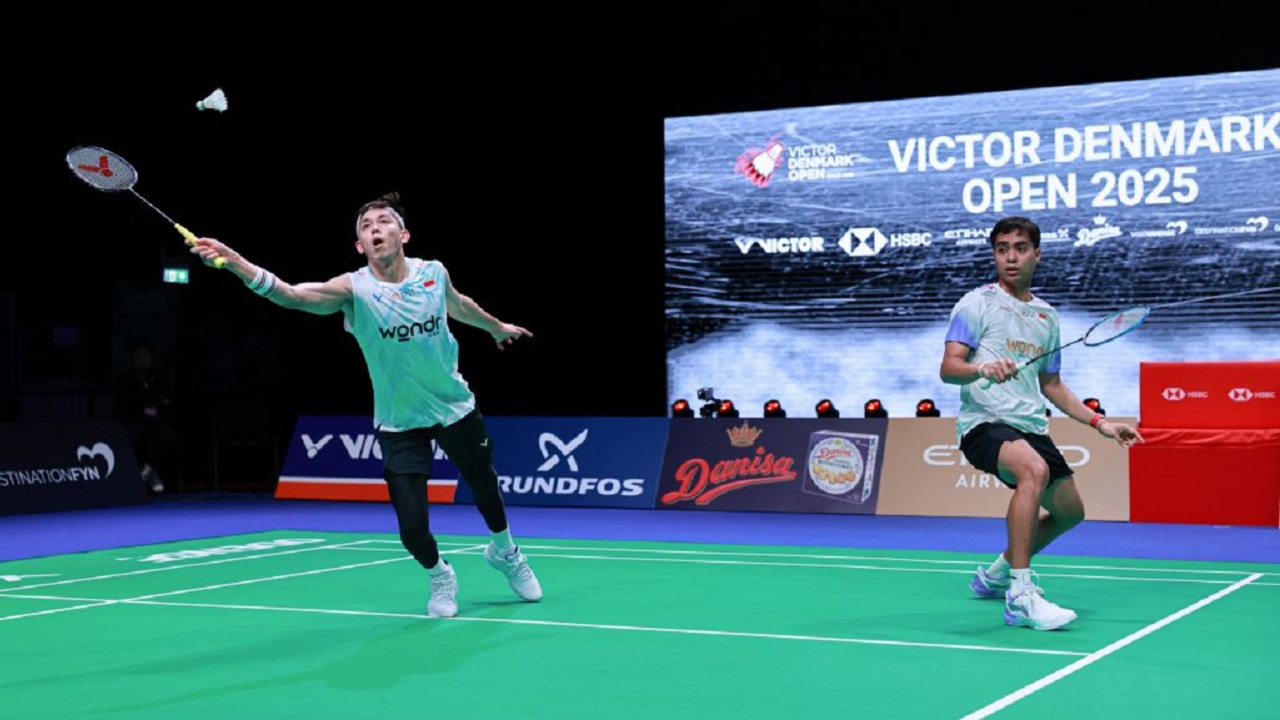 Rian/Rahmat lega bisa lewati hadangan Aaron/Soh di Denmark Open 2025.