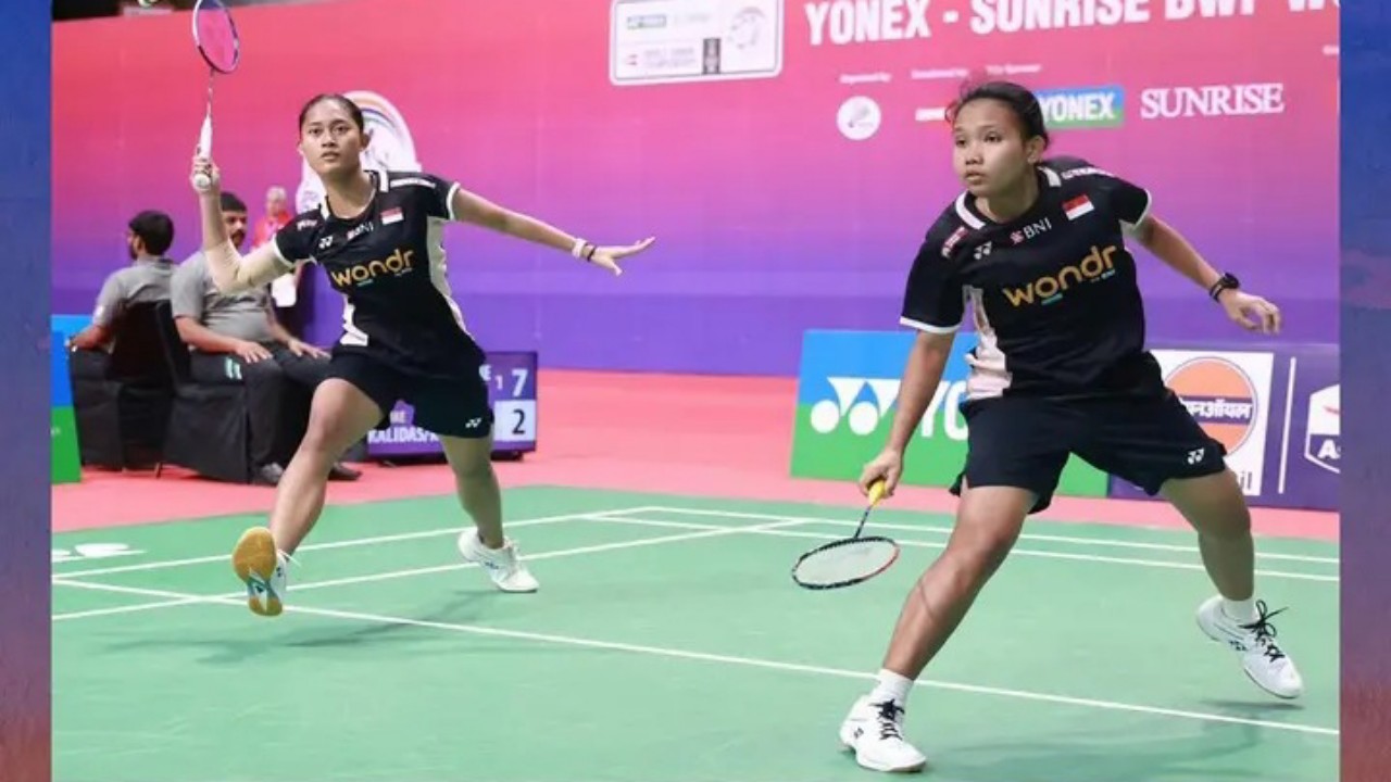 Rinjani/Anggraini Lolos 16 Besar Individual Kejuaraan Dunia Junior 2025