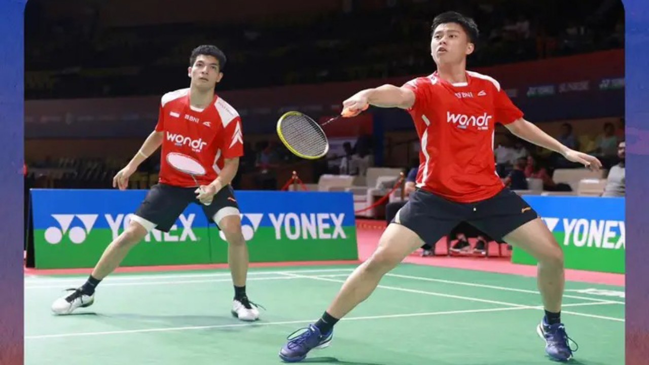 Atasi Denmark, Alexius/Aquino Tembus Semifinal Kejuaraan Dunia Junior 2025