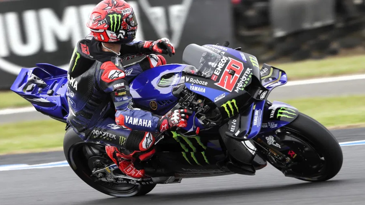 Fabio Quartararo Puas dengan Kecepatan Yamaha di Phillip Island