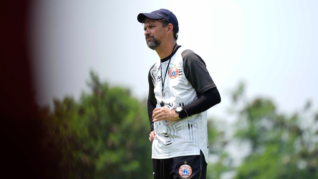 Pelatih Persija Jakarta, Mauricio Souza/foto dok Persija Jakarta