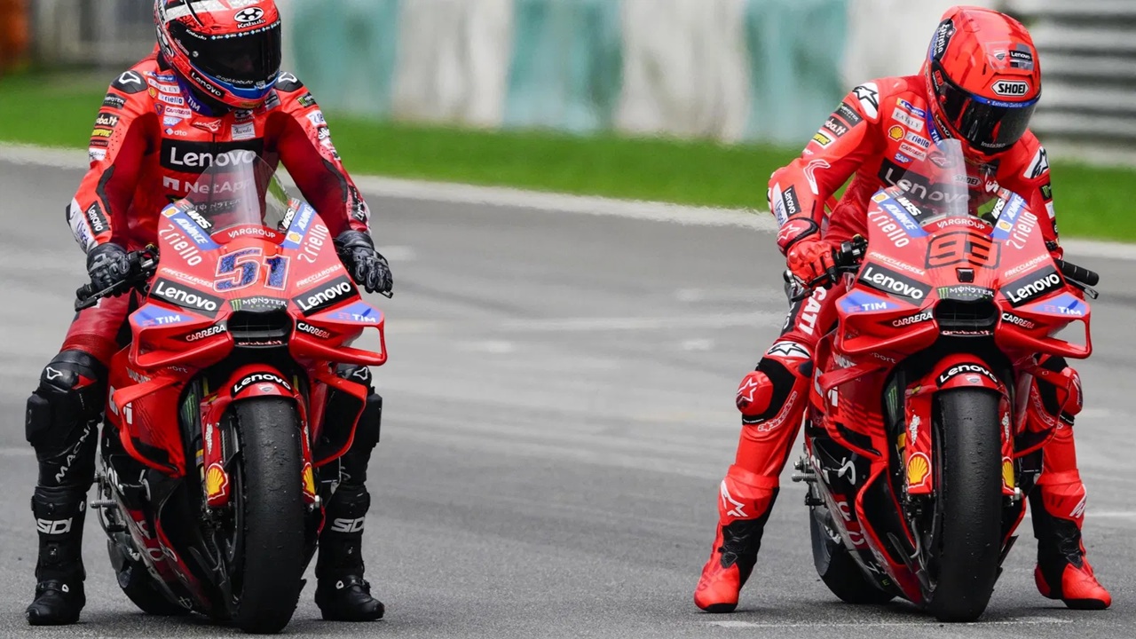 Michele Pirro dan Marc Marquez