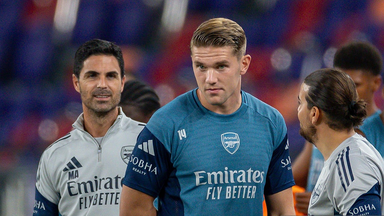 Mikel Arteta dan Viktor Gyokeres