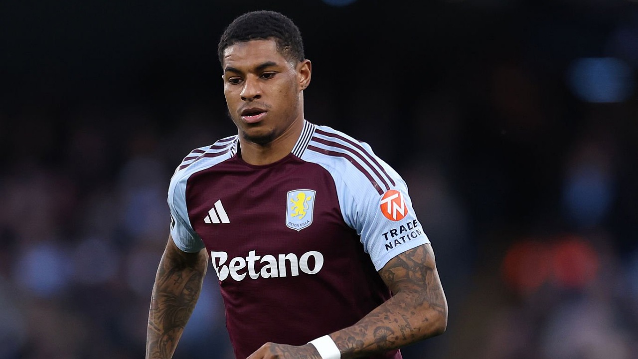 Marcus Rashford sempat dipinjamkan ke Aston Villa