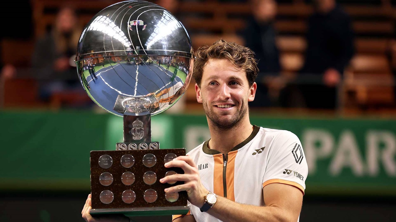 Casper Ruud Jadi Petenis Terakhir Yang Berdiri Tegak Di Stockholm