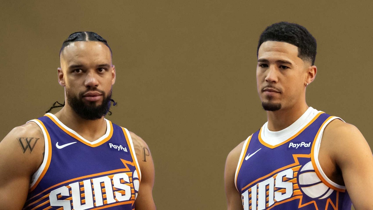 Devin Booker tak masalah setim dengan Dillon Brooks.