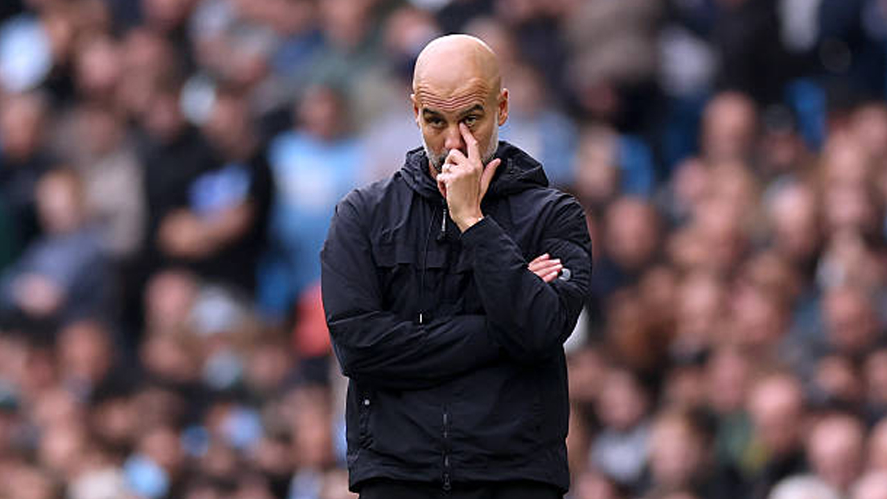 Pep Guardiola via gettyimages