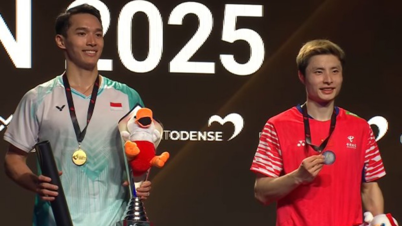 Jonatan Christie Pemain Indonesia Pertama Menangi Denmark Open Dalam 16 Tahun