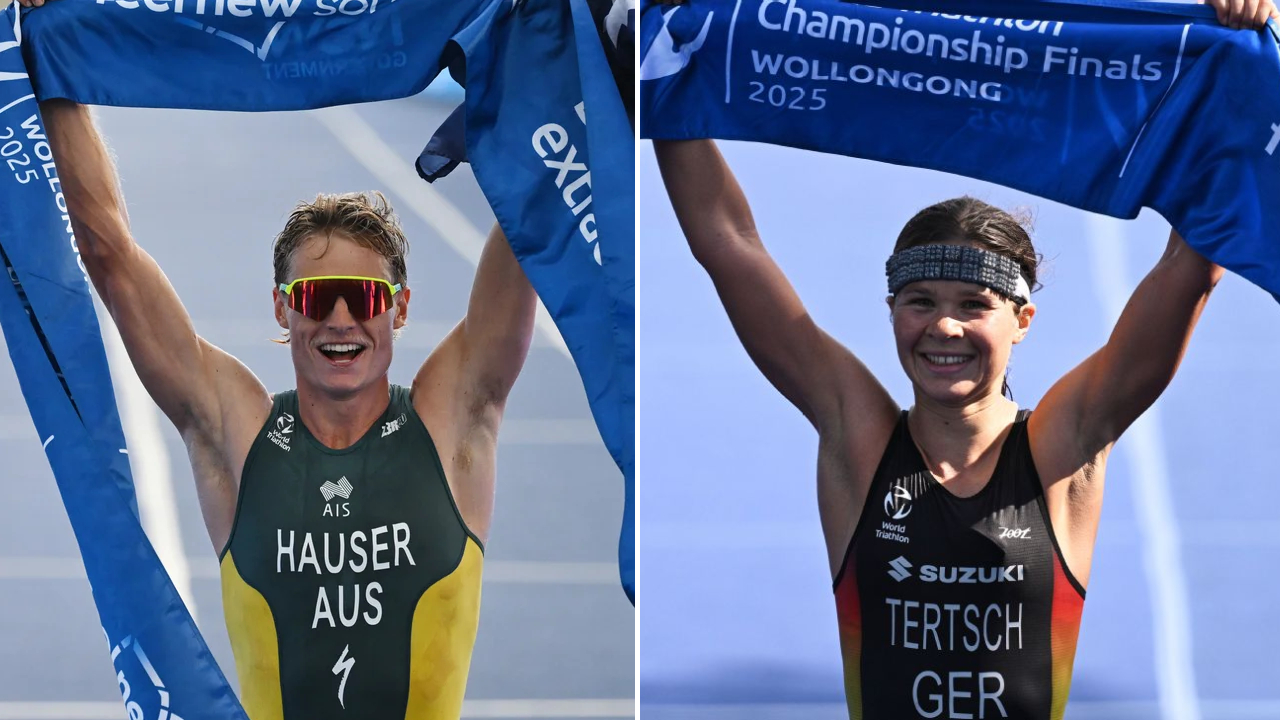 Lisa Tertsch dan Matthew Hauser Mendominasi Kejuaraan Dunia Triathlon