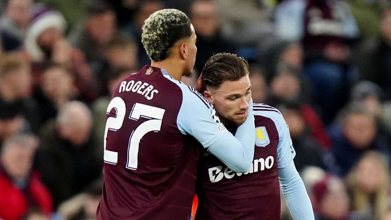 Morgan Rogers dan Matty Cash