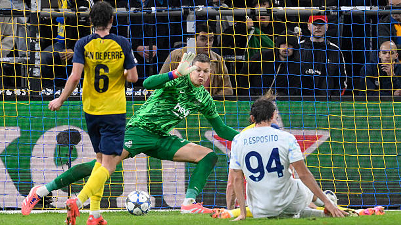 Union Saint-Gilloise vs Inter Milan via gettyimages