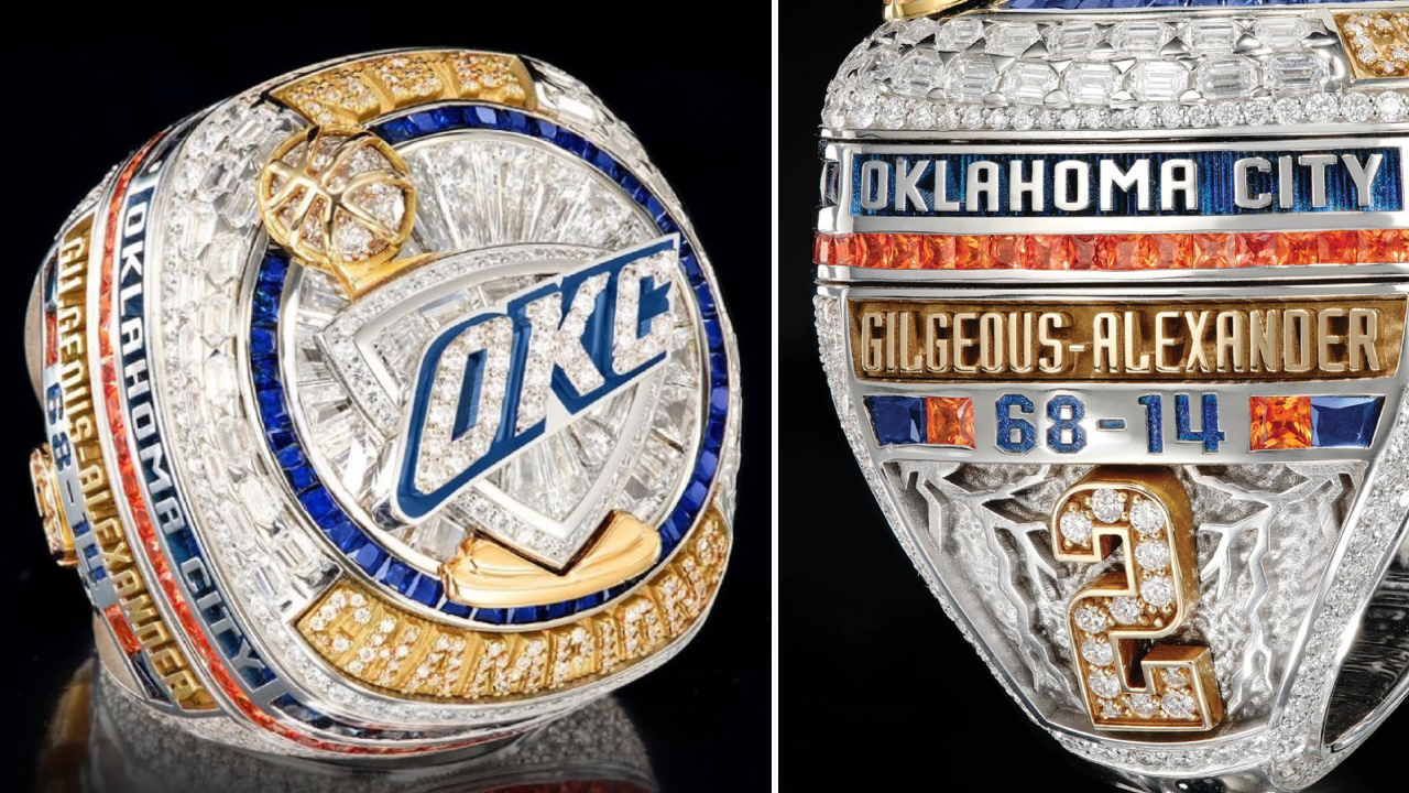 Menilik Cincin Juara NBA 2024-25 Oklahoma City Thunder yang Memukau