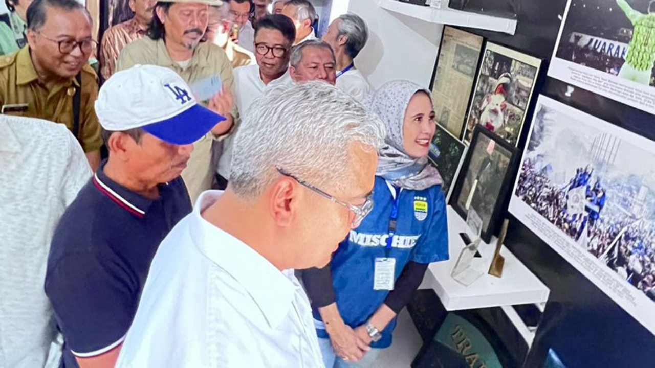 Persib Bandung berpartisipasi di event Pameran Bandung MIlestone 215