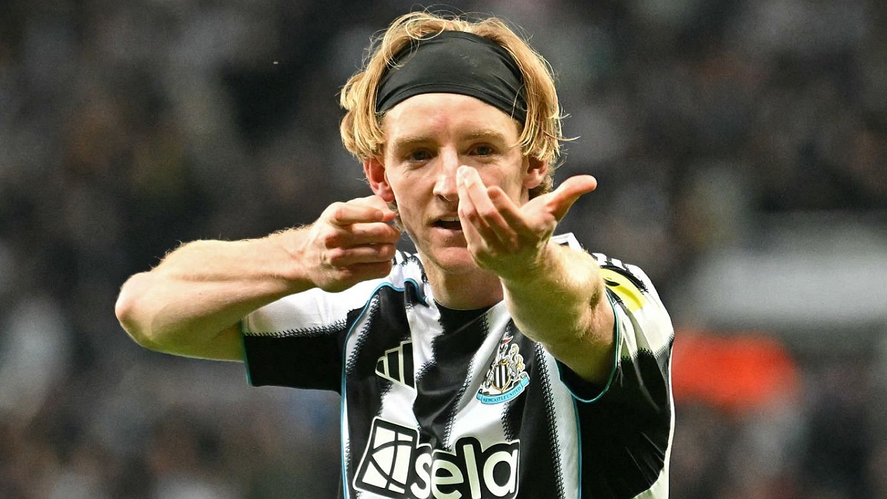 Winger Newcastle United, Anthony Gordon