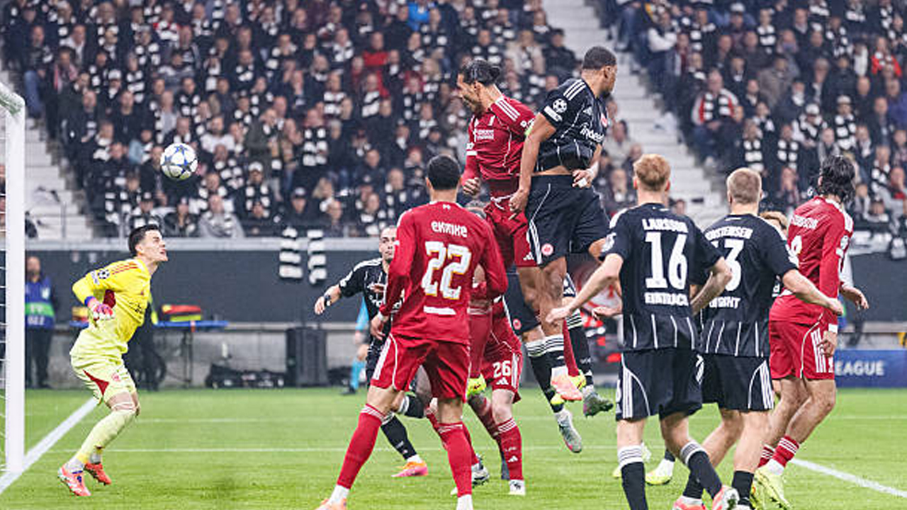 Hasil Pertandingan Champions League: Eintracht Frankfurt 1-5 Liverpool