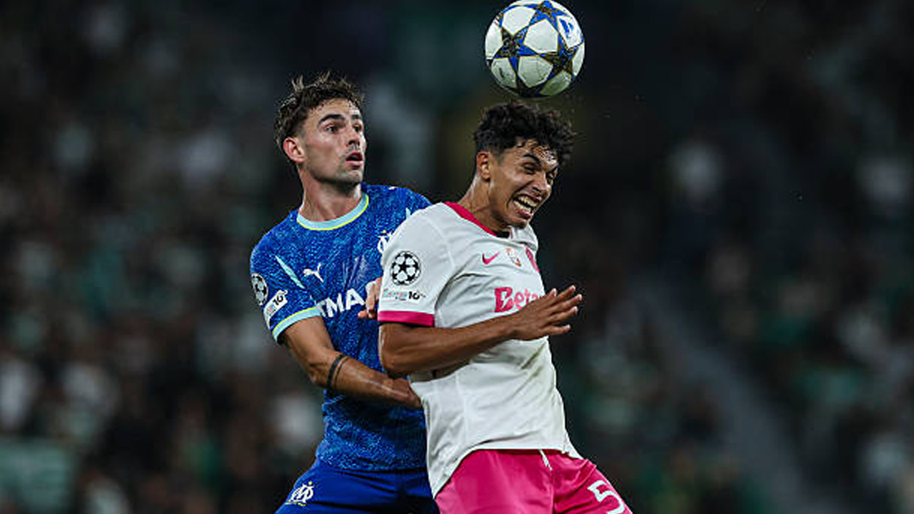 Hasil Pertandingan Champions League: Sporting CP 2-1 Marseille