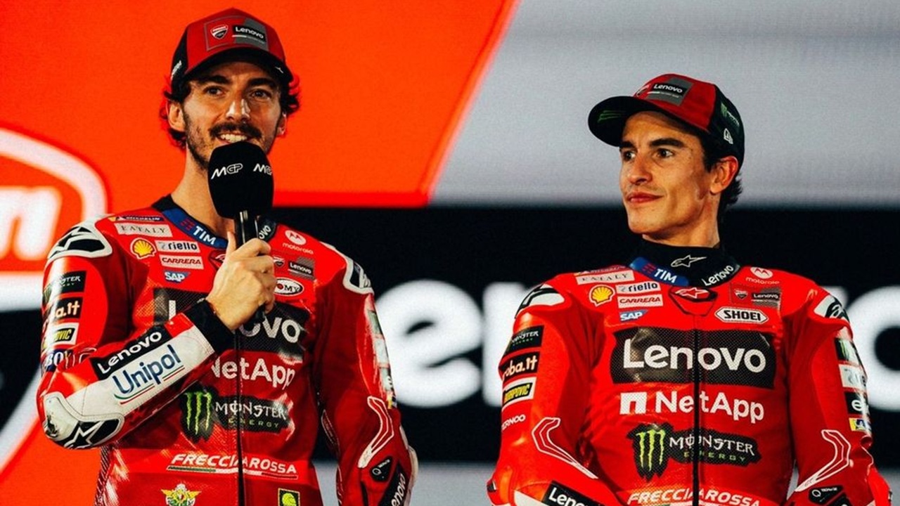 Francesco Bagnaia Tegaskan Marquez Bukan Penyebab Performanya Turun
