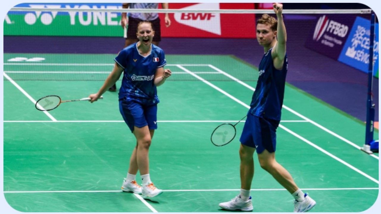 French Open 2025: Thom Gicquel/Delphine Delrue Tampil Impresif di Kandang Sendiri