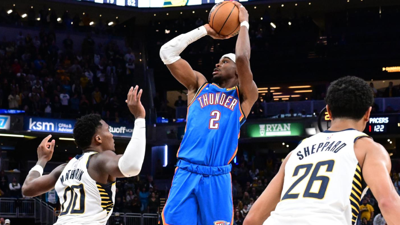 Shai Gilgeous-Alexander Cetak Rekor Karier 55 Poin Versus Indiana Pacers