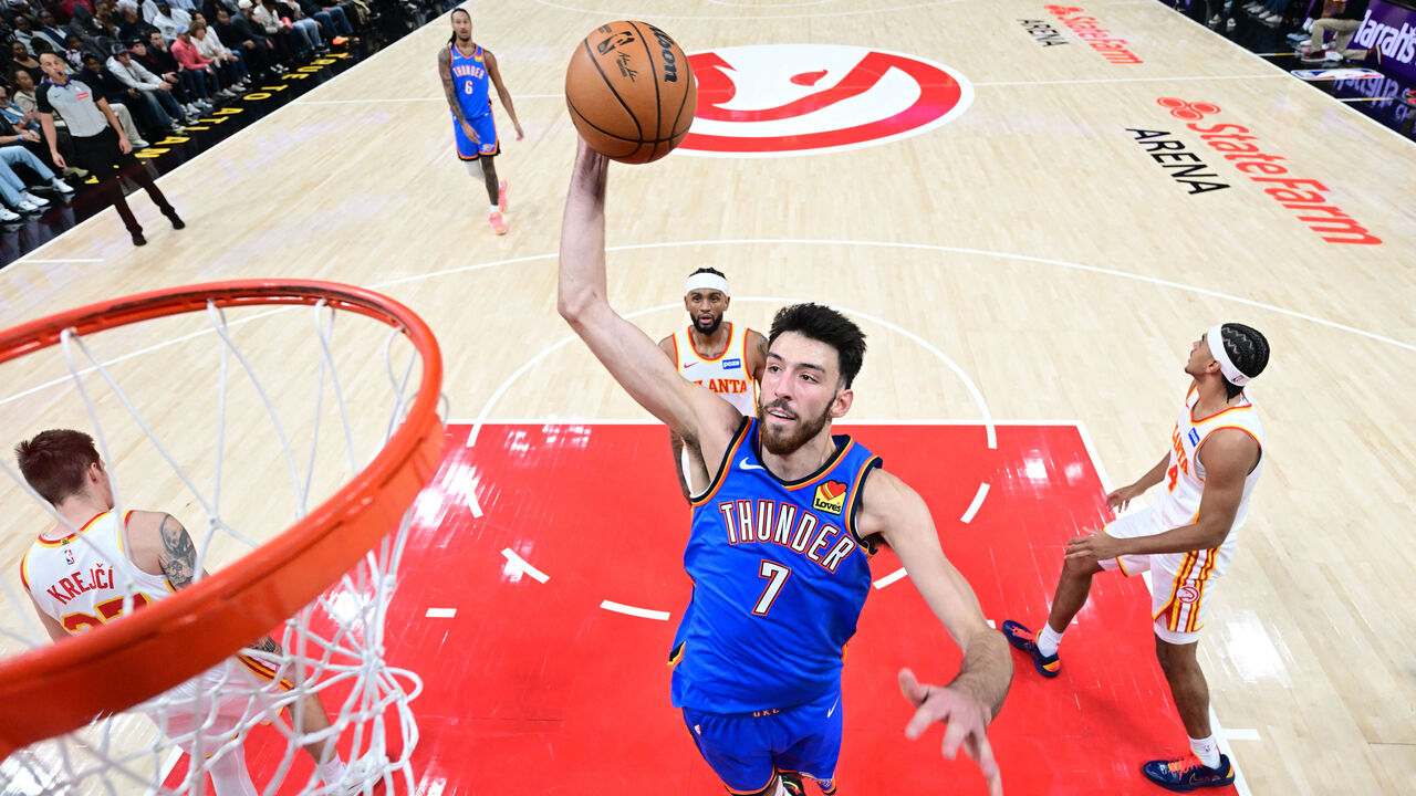 Hasil NBA: Oklahoma City Thunder Jungkalkan Atlanta Hawks 117-100