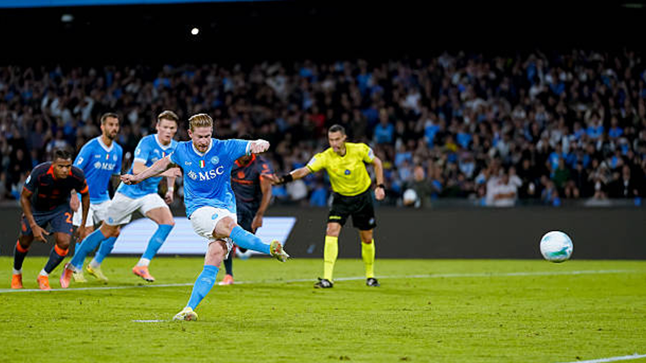 Kevin De Bruyne Cedera Usai Ambil Penalti, Antonio Conte Punya Andil