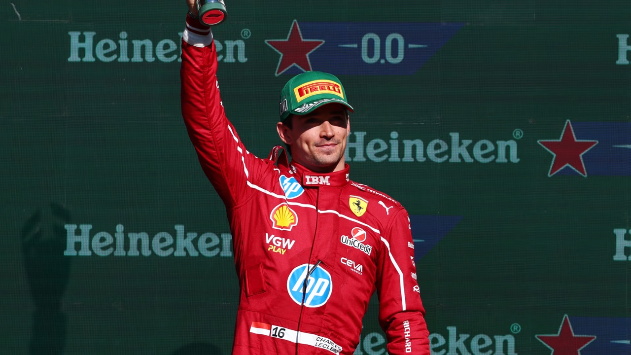 Charles Leclerc Senang Bisa Naik Podium di GP Meksiko