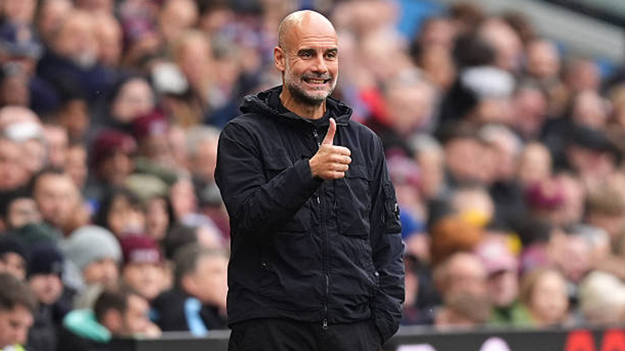 Pep Guardiola / via Gettyimages