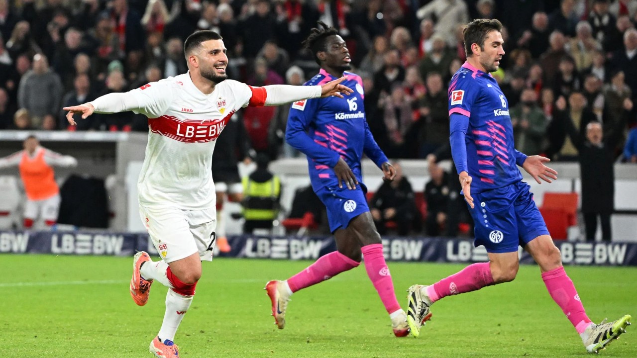 Selebrasi Deniz Undav Usai Berhasil Jebol Gawang FSV Mainz 05 (Sumber: DPA)