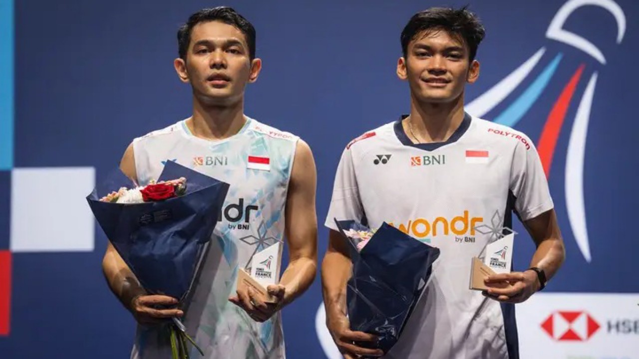 Kembali Kalah Dari Kim/Seo, Fajar/Fikri Runner-up French Open 2025