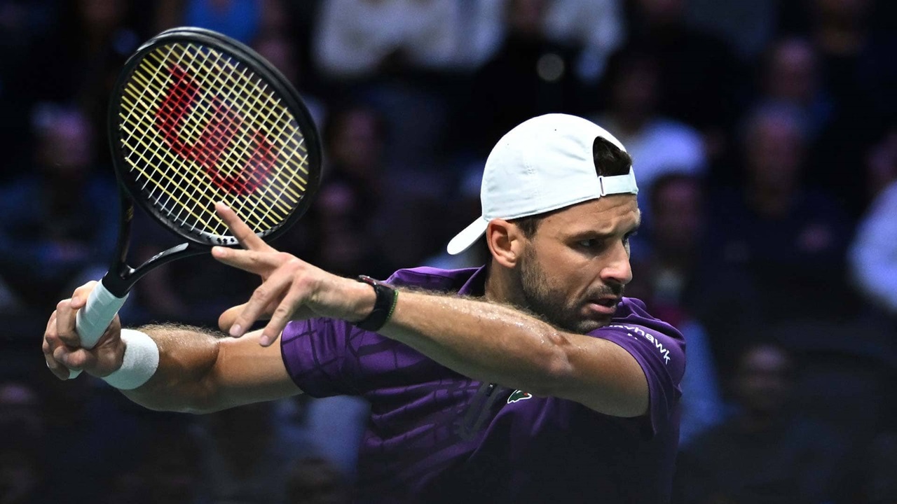 Turun Di Paris, Grigor Dimitrov Petik Kemenangan Pertama Sejak Wimbledon