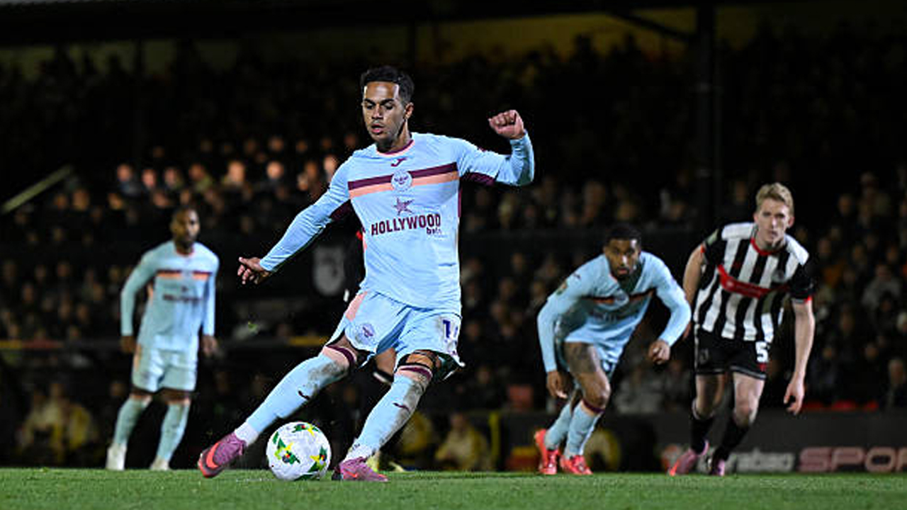Hasil Pertandingan Carabao Cup: Grimsby Town 0-5 Brentford