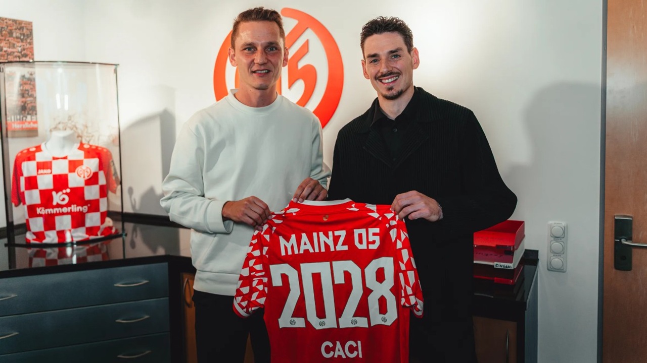 Anthony Caci Resmi Memperpanjang Kontraknya Bersama FSV Mainz 05 Hingga 2028 (Sumber: mainz05.de/)