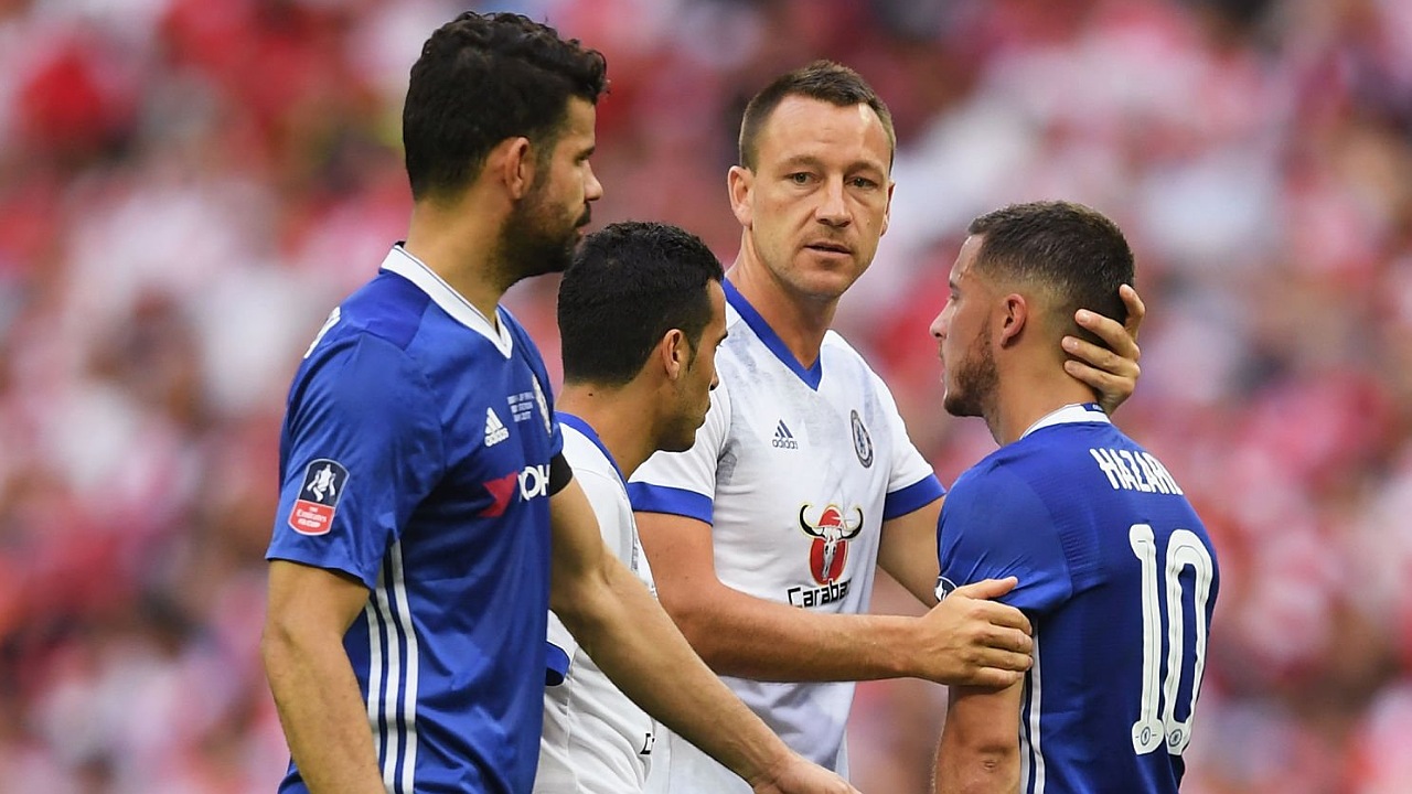 John Terry dan Eden Hazard