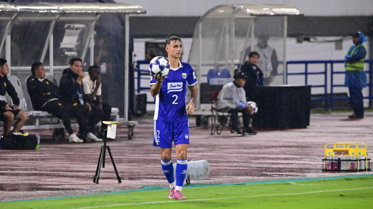 Wing back Persib, Eliano Reijnders
