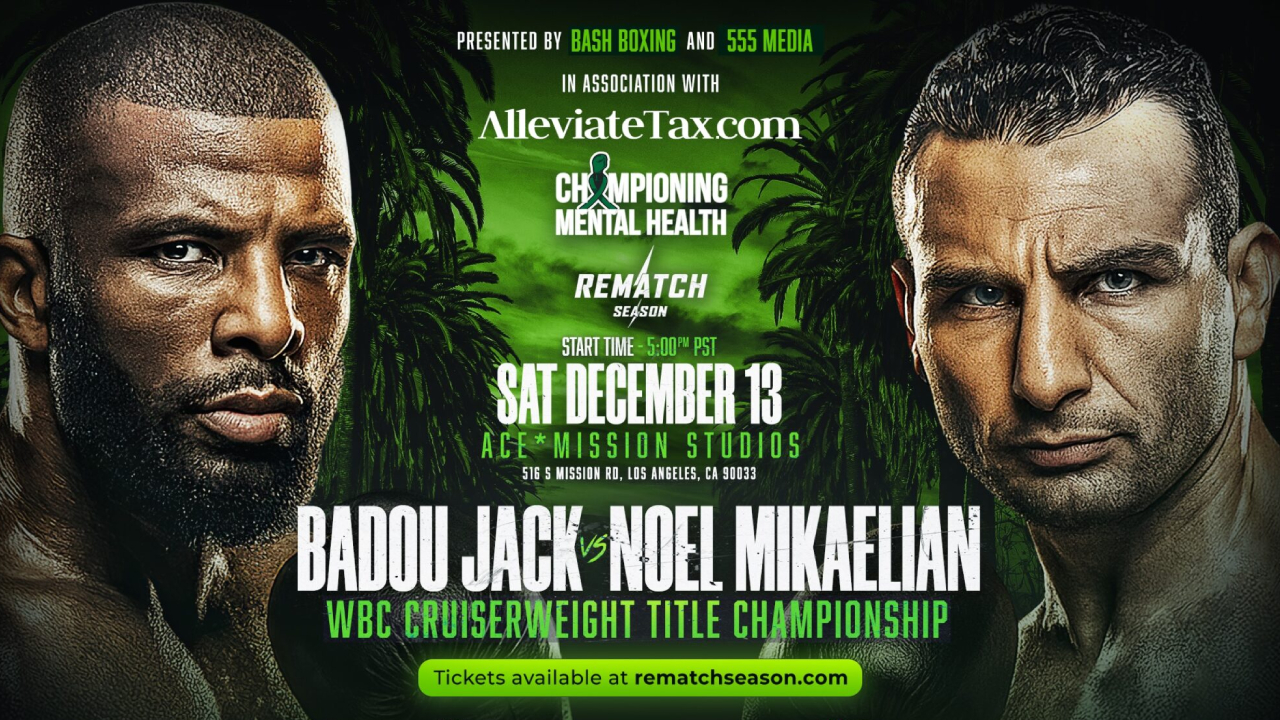 Badou Jack, Noel Mikaelian Siap Duel Ulang Pada 13 Desember di Los Angeles