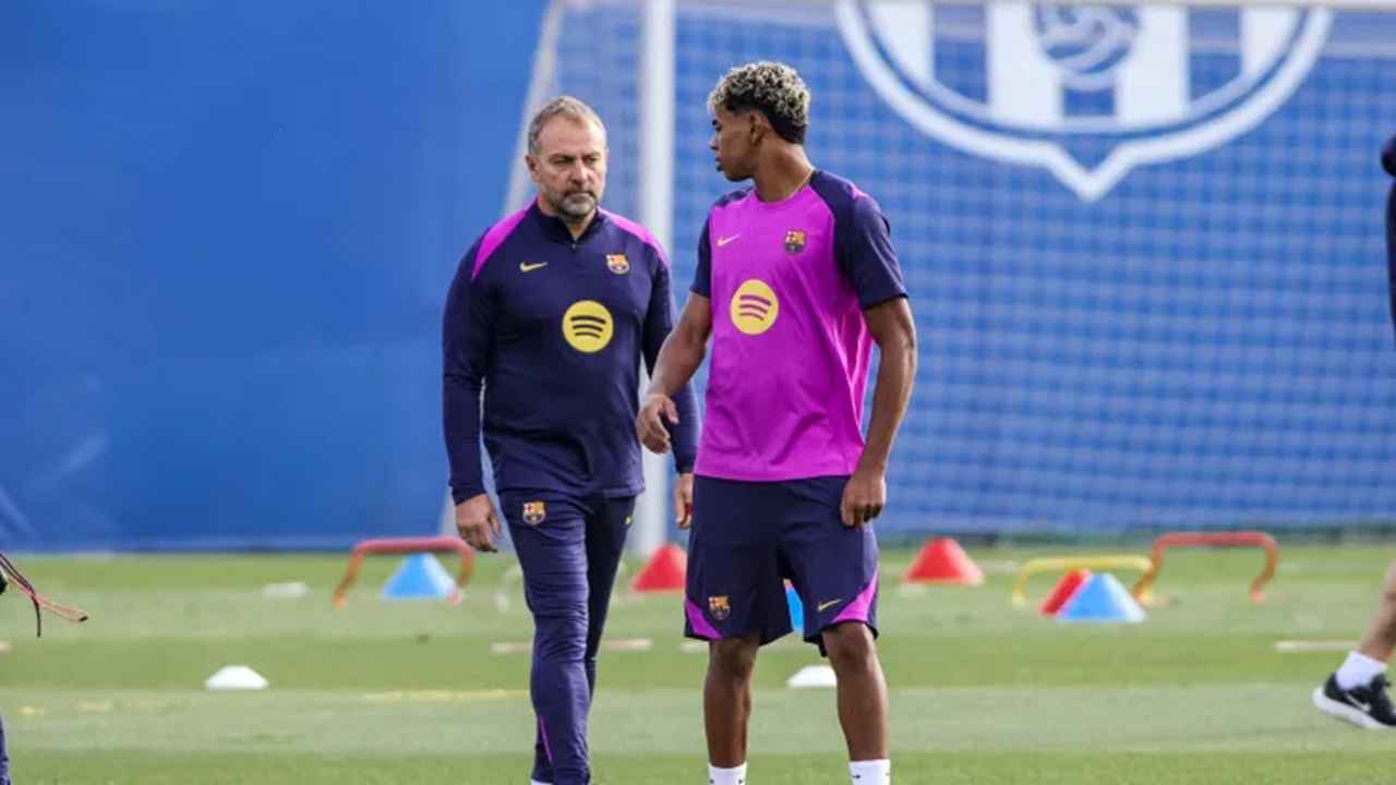 Hansi Flick Jelaskan Kondisi Lamine Yamal Jelang Lawan Elche