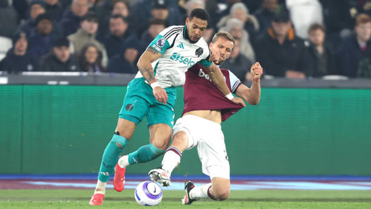 West Ham vs Newcastle United via gettyimages